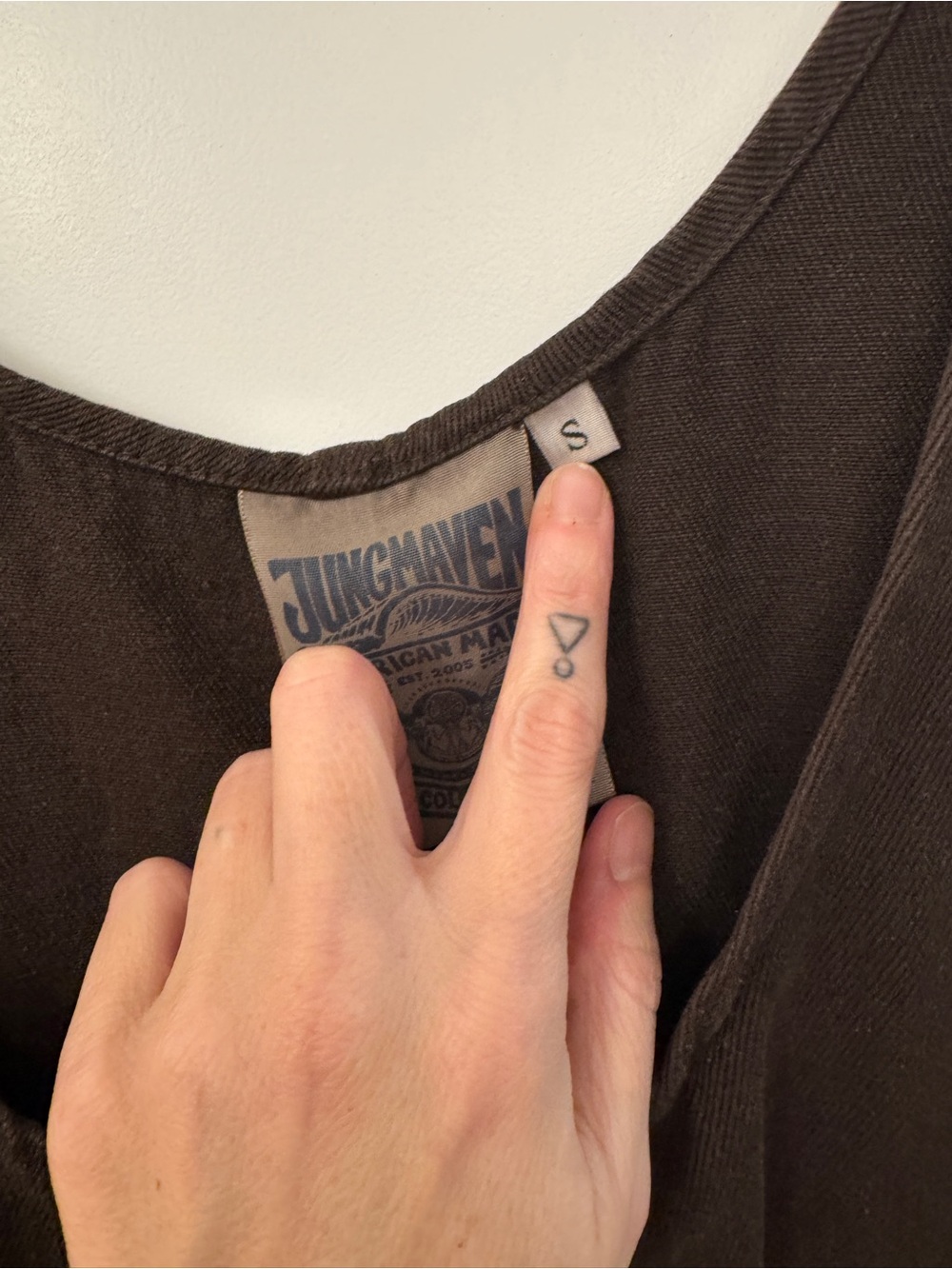 Jungmaven Brown Sleeveless Button-Front Jumpsuit - Picture 4 of 6